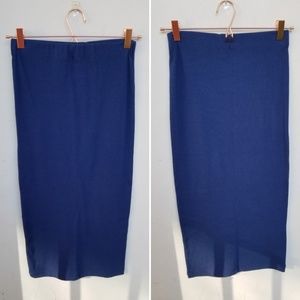 The Hanger maci skirt blue Long skirt size